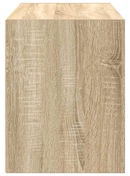 Szekrény 2 fiókkal Sonoma tölgy 60x31x40 cm gépi forgácsolt fa