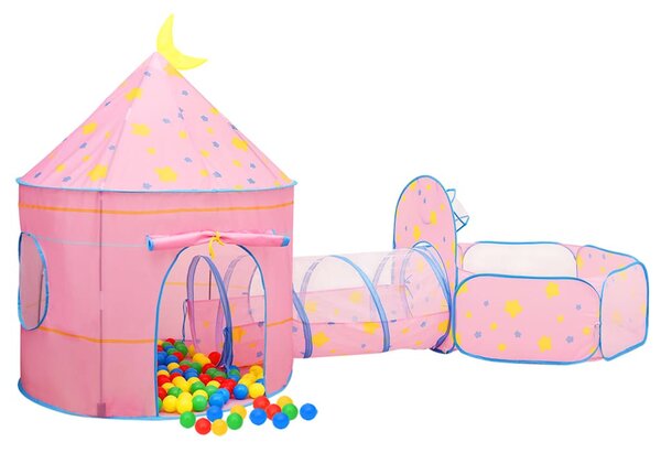Rózsaszín gyerekjátszósátor 301 x 120 x 128 cm