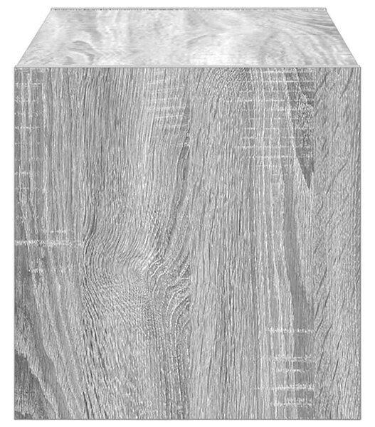 Szürke sonoma cipőtartó állvány halmozható 60 x 30 x 30,5 cm