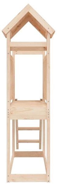 Tömör fenyőfa kültéri játszószett 53 x 110 x 214 cm