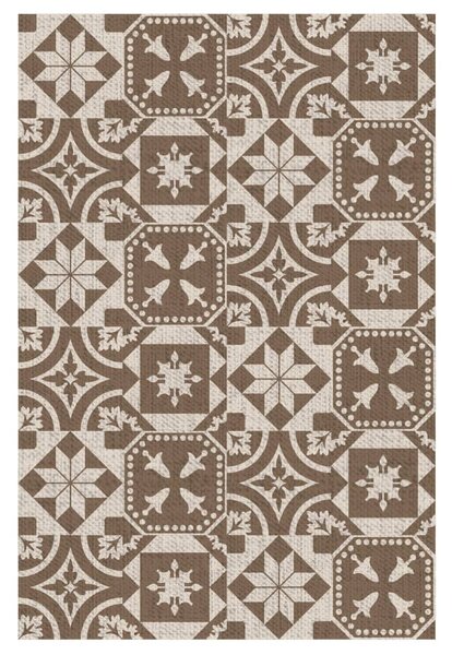 Esschert Design portugál csempe mintás kültéri szőnyeg 182 x 122 cm