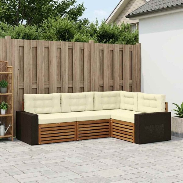VidaXL Kültéri kanapé szett 4 pcs