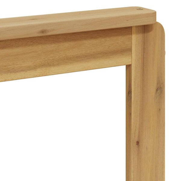 VidaXL Ülőgarnitúrák 4 pcs Fehér 187,5 x 128,5 x 73 cm Tömör Akácfa