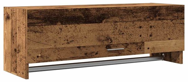 Szekrény Régi fa 100x32,5x35 cm Gépelt fa