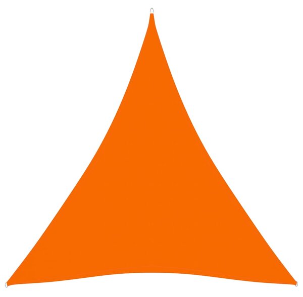 VidaXL narancssárga háromszögű oxford-szövet napvitorla 5 x 5 x 5 m