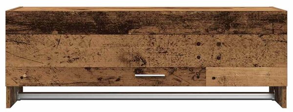 Szekrény Régi fa 100x32,5x35 cm Gépelt fa