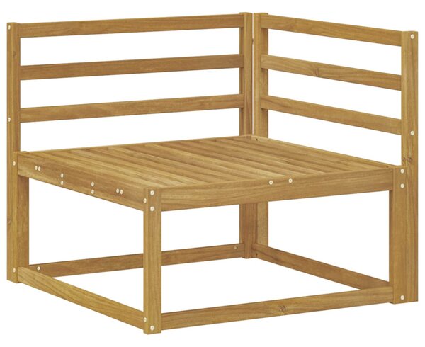 VidaXL Kültéri kanapé szett 5 pcs Fehér 325 x 166,5 x 73 cm