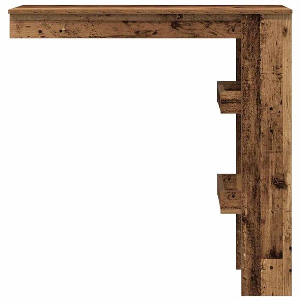 Fali bárasztal Régi fa 102x45x103,5 cm Gépi fa