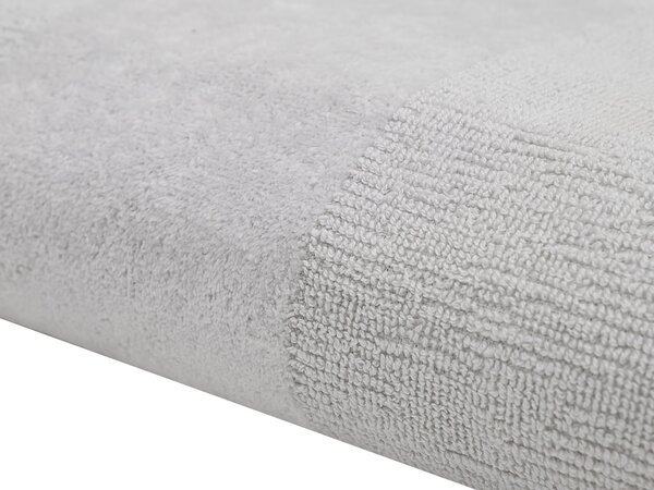 CARRARA törölköző 60x100 cm világosszürke, 100% pamut