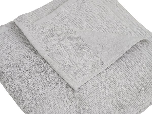 CARRARA törölköző 60x100 cm világosszürke, 100% pamut