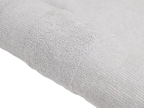 CARRARA törölköző 60x100 cm világosszürke, 100% pamut