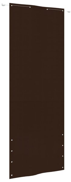 VidaXL barna oxford-szövet erkélyparaván 80 x 240 cm
