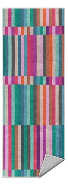 Türkiz mosható futószőnyeg 60x230 cm Acid Rain – Mila Home