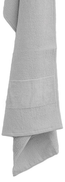 CARRARA törölköző 60x100 cm világosszürke, 100% pamut