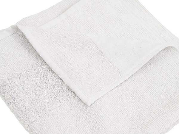 CARRARA törölközőkészlet 1db 60x100 cm és 1db 40x55 cm 100% pamut, fehér