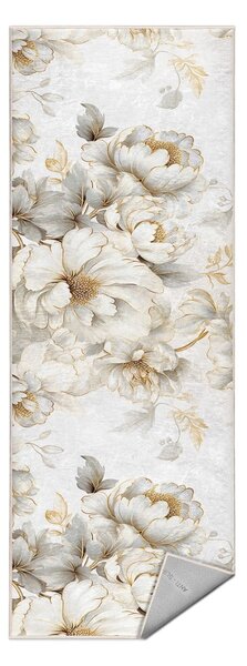 Krémszínű mosható futószőnyeg 80x200 cm Soft and Gentle – Mila Home