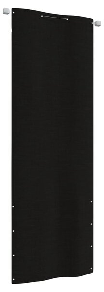 VidaXL fekete oxford-szövet erkélyparaván 80 x 240 cm