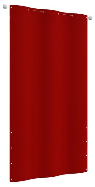 VidaXL piros oxford-szövet erkélyparaván 120 x 240 cm