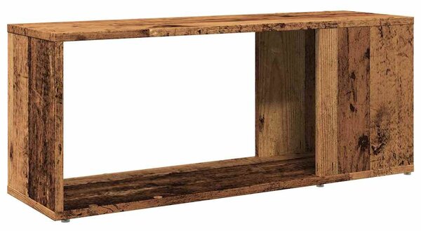 Antik hatású szerelt fa TV-szekrény 80x24x32 cm