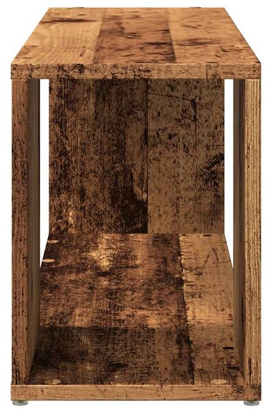 Antik hatású szerelt fa TV-szekrény 80x24x32 cm