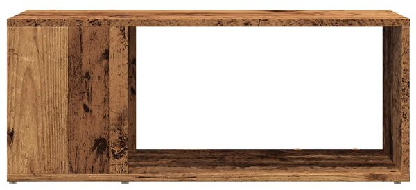 Antik hatású szerelt fa TV-szekrény 80x24x32 cm