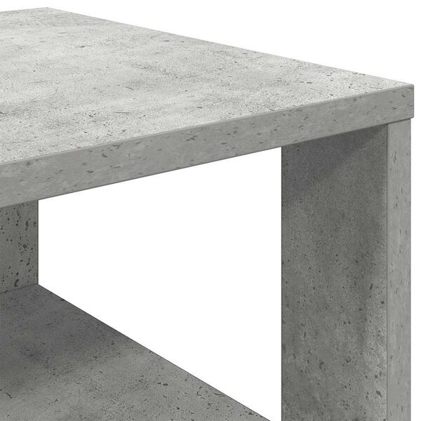 Betonszürke szerelt fa cipőtartó 61x32x87,5 cm