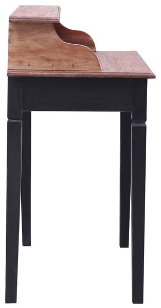 Tömör mahagóni fa íróasztal fiókokkal 90 x 50 x 101 cm