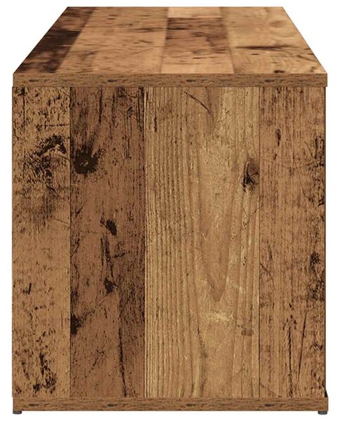 TV szekrény Régi fa 120x34x37 cm Gépelt fa