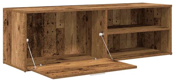 TV szekrény Régi fa 120x34x37 cm Gépelt fa