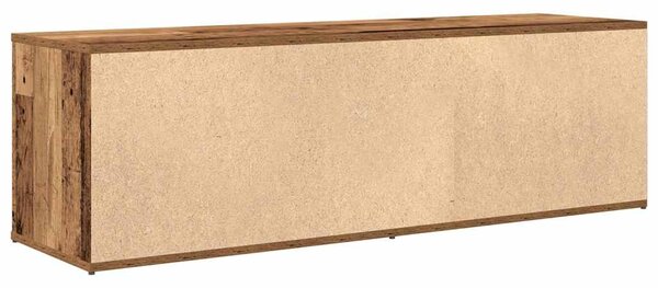 TV szekrény Régi fa 120x34x37 cm Gépelt fa
