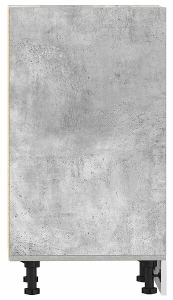 “Riga” betonszürke szerelt fa alsószekrény 40x44,5x81,5 cm