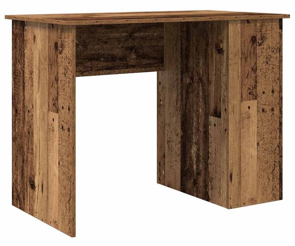 Íróasztal régi fa 100x55x75 cm műszaki fa