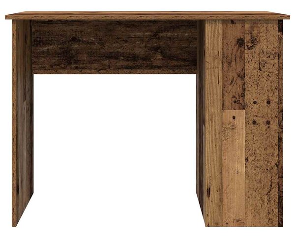 Íróasztal régi fa 100x55x75 cm műszaki fa