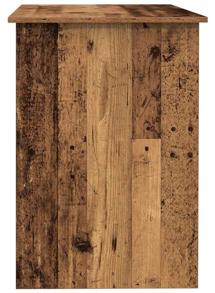 Íróasztal régi fa 100x55x75 cm műszaki fa