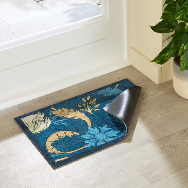 Lábtörlő 40x60 cm William Morris Blue – Artsy Doormats