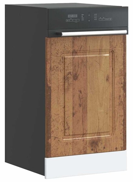 Mosogatógép panel Kalmar régi fa 45x1,5x57 cm gépesített fa