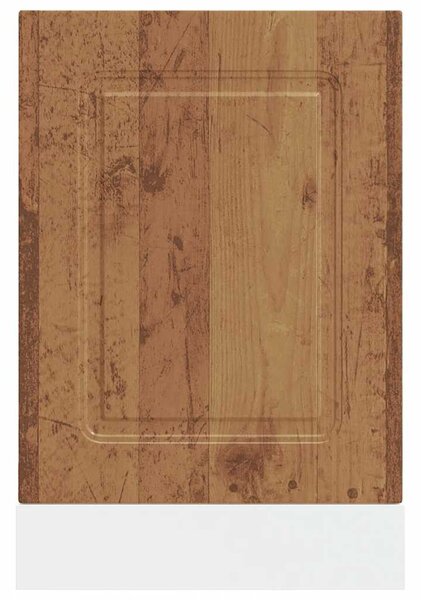 Mosogatógép panel Kalmar régi fa 45x1,5x57 cm gépesített fa