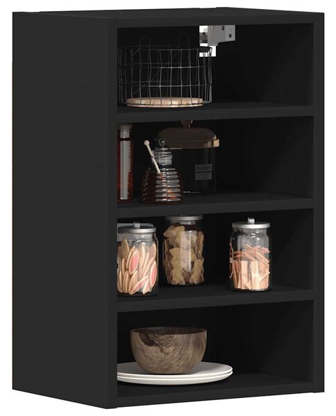“Riga” fekete forgácslap függő szekrény 40x29,5x60 cm