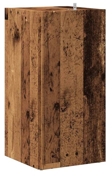 Sarokszekrény antik fa 33x33x67 cm szerelt fa