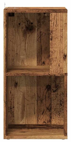 Sarokszekrény antik fa 33x33x67 cm szerelt fa
