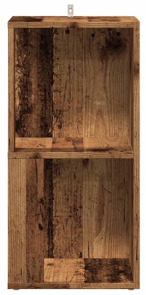 Sarokszekrény antik fa 33x33x67 cm szerelt fa