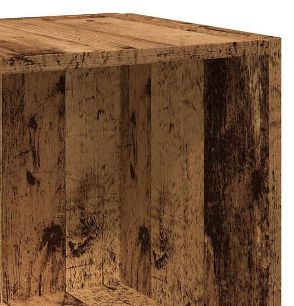 Sarokszekrény antik fa 33x33x67 cm szerelt fa