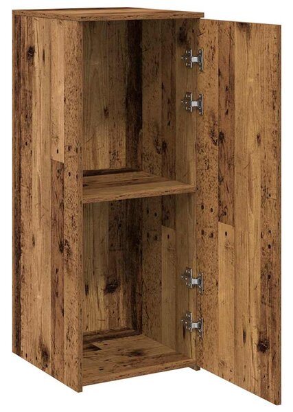 Tároló szekrény antik fa 40x45x103,5 cm szerelt fa