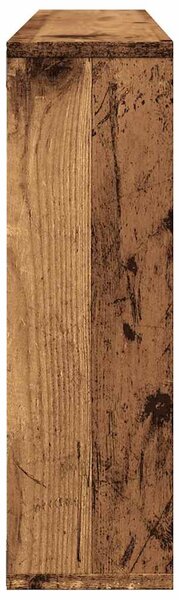 Antik fa szerelt fa fali polc 85 x 16 x 52,5 cm