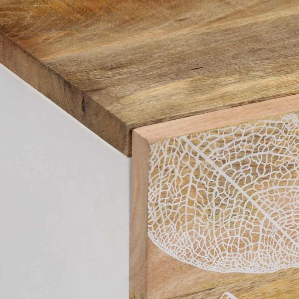 Tömör mangófa dohányzóasztal 100 x 54 x 40 cm