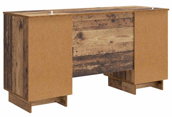 Asztal Antik Fa Szerelt Fa 142,5 x 50 x 75 cm