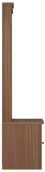 SANDNES tömör fenyőfa előszobafa 45x40x159,5 cm