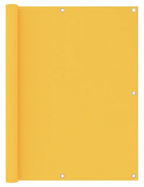 VidaXL sárga oxford-szövet erkélyparaván 120 x 300 cm