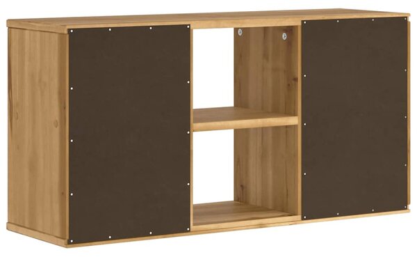 ODDA tömörfa fenyőfa TV szekrény 79x24x40 cm