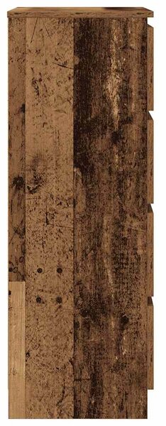 Antik fa szerelt fa tálalószekrény 60 x 35 x 98,5 cm
